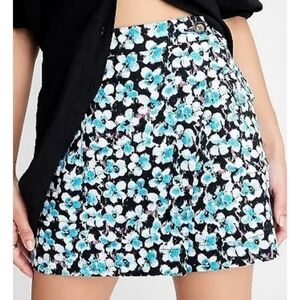 Future Collective Floral print Cargo Skirt Multicolor Size 10